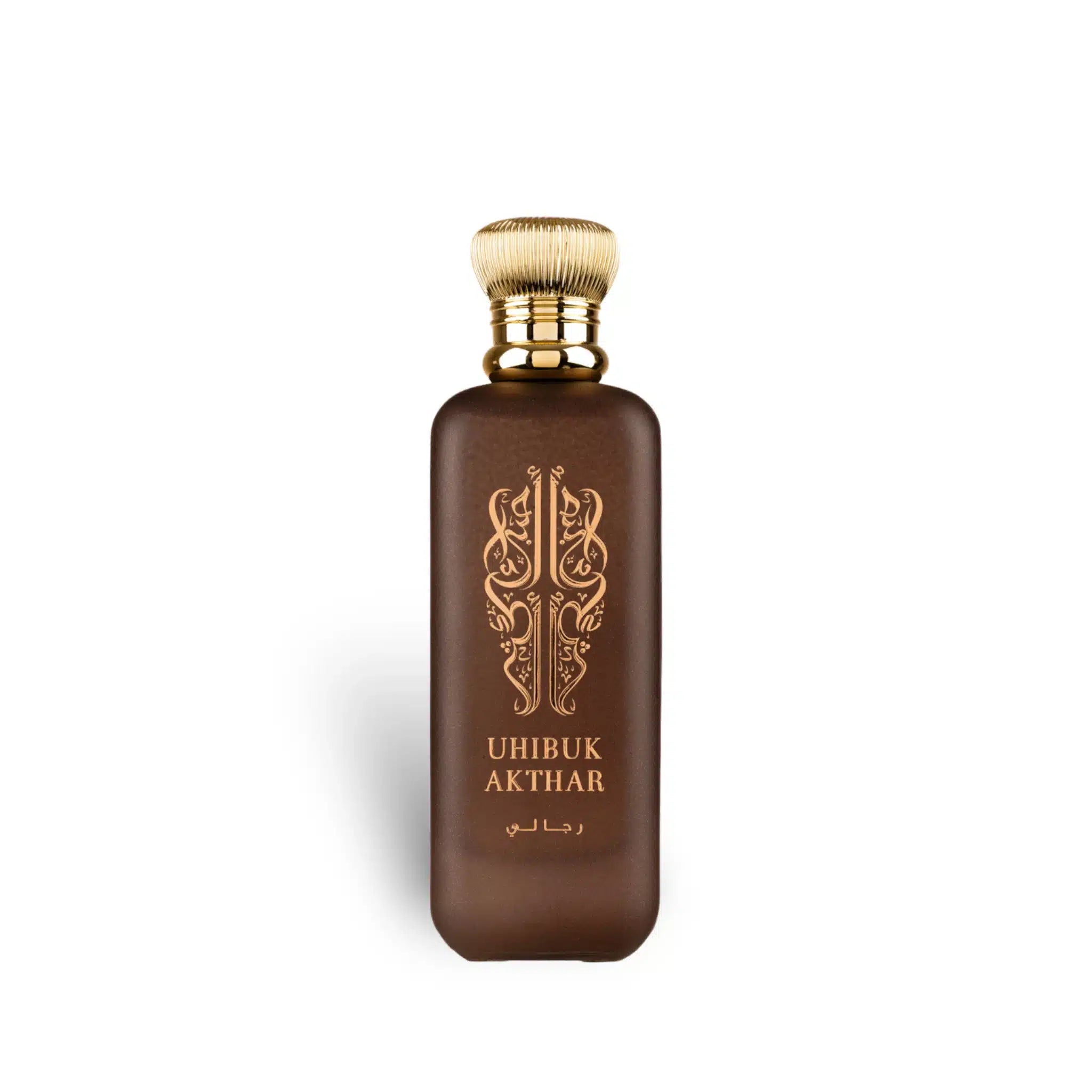 Uhibuk Akthar Rijali 100ml Eau de Parfum by Athoor Al Alam fragrance packaging front view