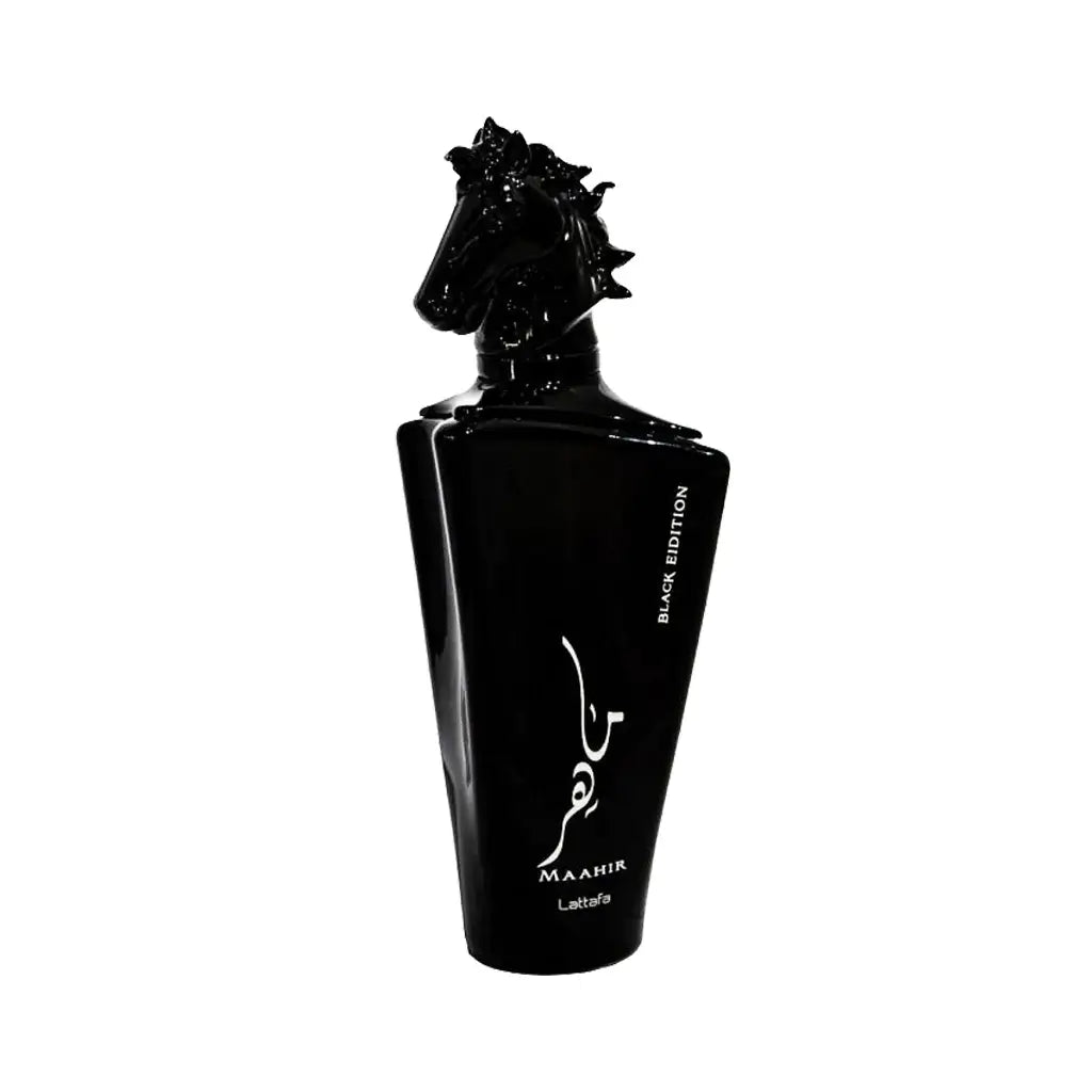 Maahir Black Edition 100ml Eau de Parfum by Lattafa Arabian perfume product image