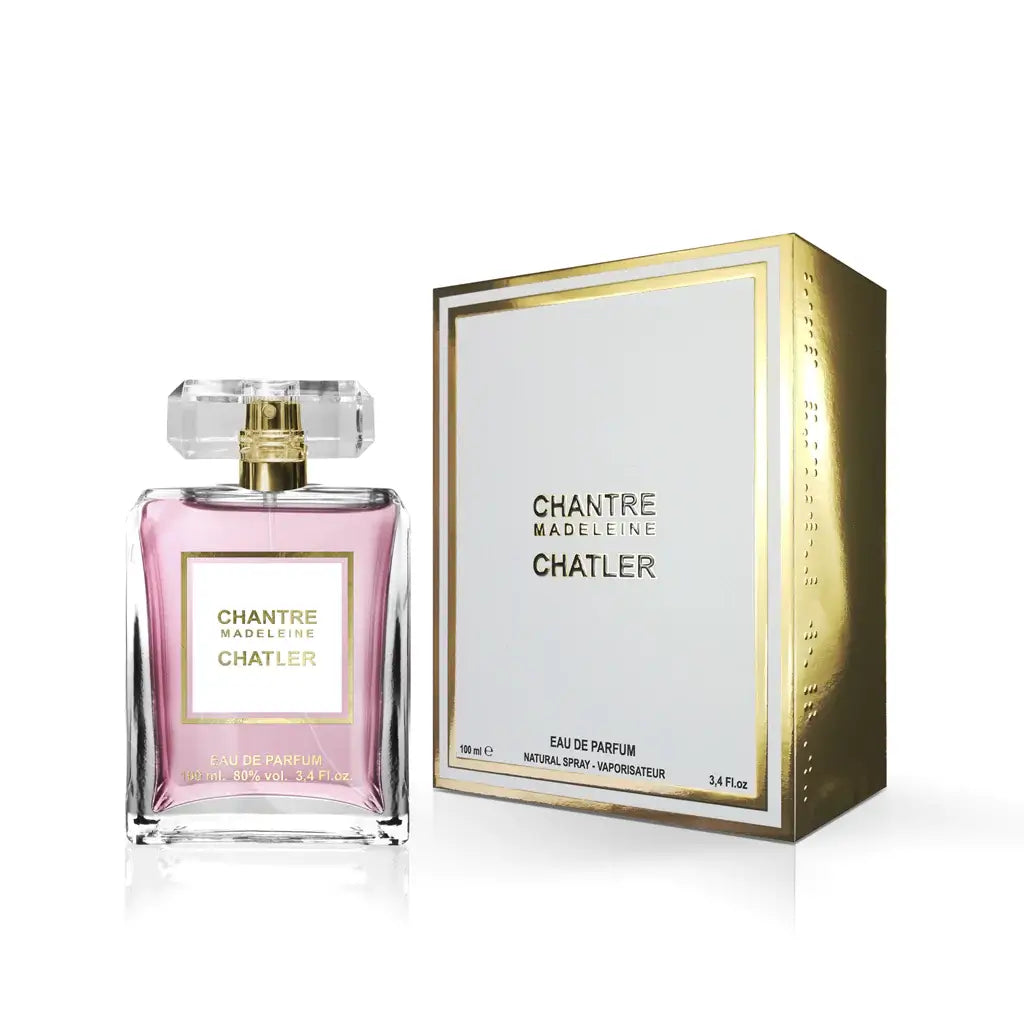 Chantre Madeleine 100ml Eau de Parfum by Chatler bottle and box