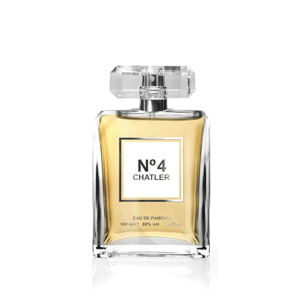 Chatler No. 4 100ml Eau de Parfum by Chatler fragrance packaging front view