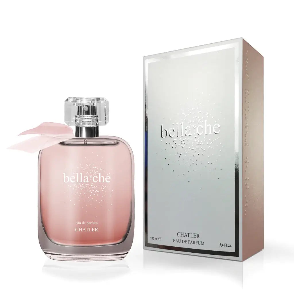 Bella Che 100ml Eau de Parfum by Chatler bottle and box