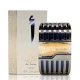 Al Azal 100ml Eau de Parfum by Lattafa bottle and box