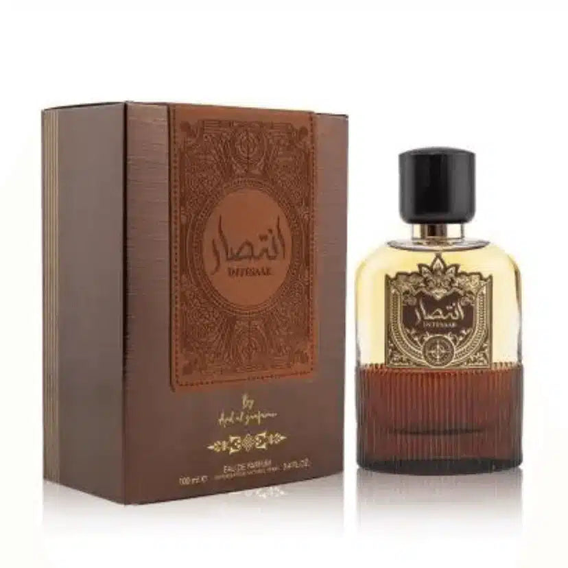 Intesaar 100ml Eau de Parfum by Ard Al Zaafaran bottle and box