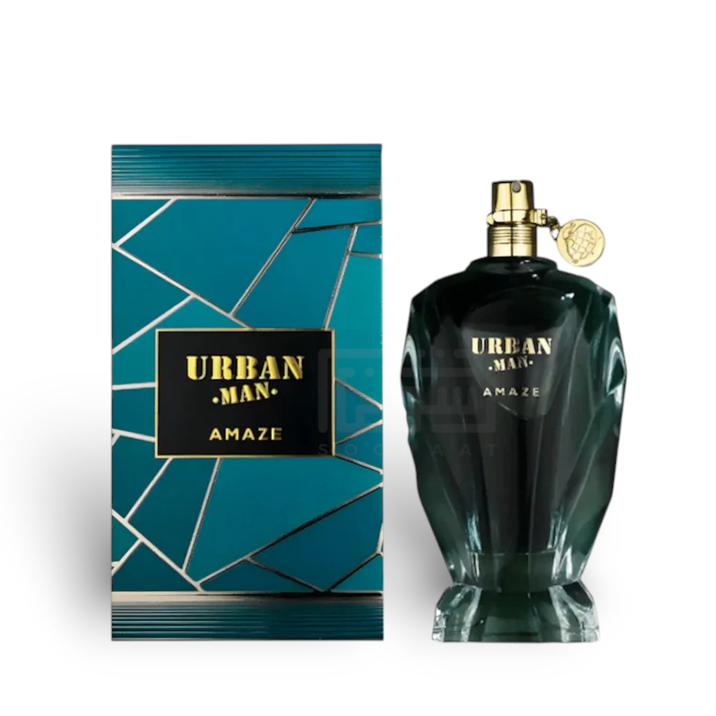 Urban Man Amaze 90ml Eau de Parfum by Fragrance World bottle and box