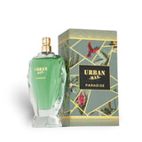 Urban Man Paradise 90ml Eau de Parfum by Fragrance World bottle and box