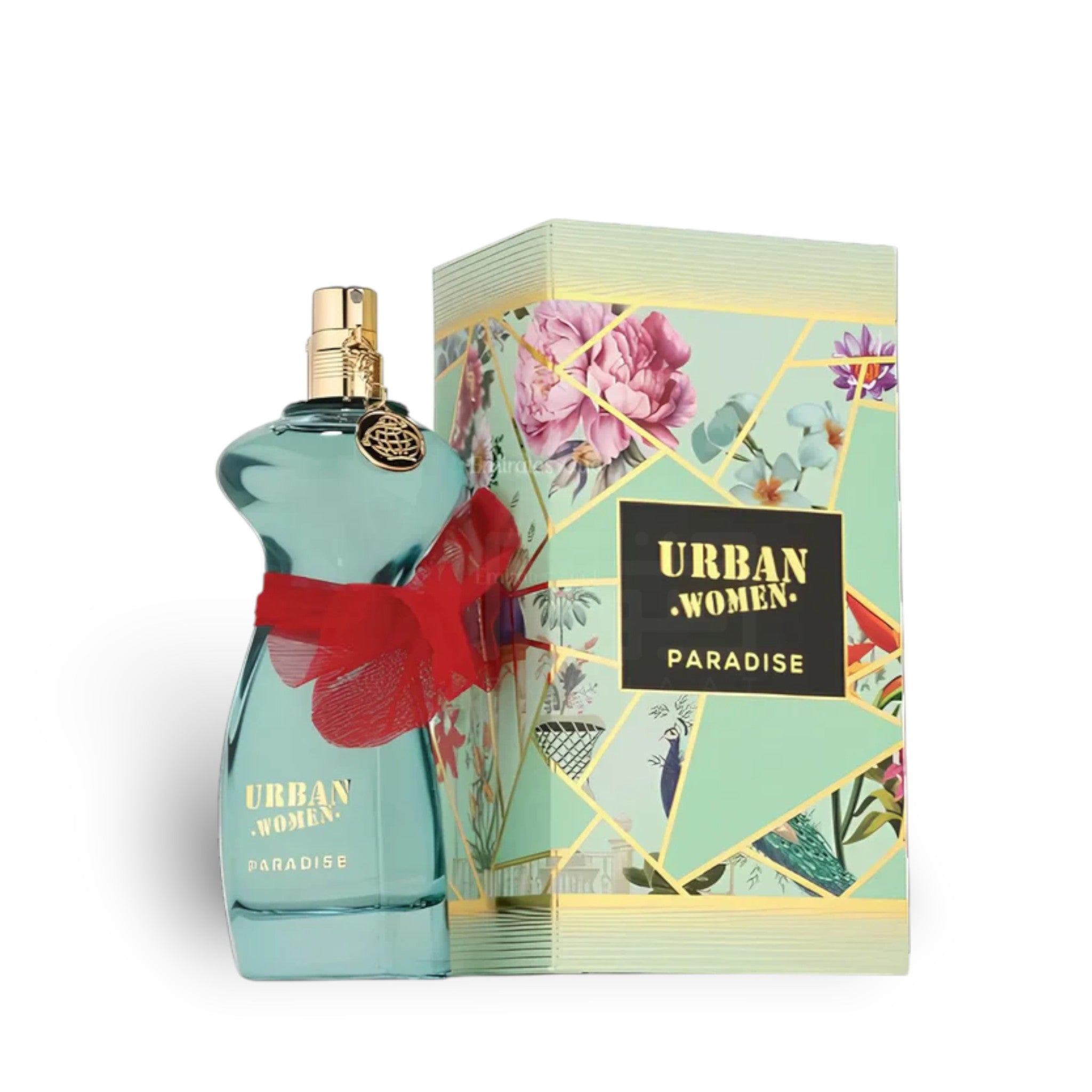 Urban Women Paradise 90ml Eau de Parfum by Fragrance World bottle and box