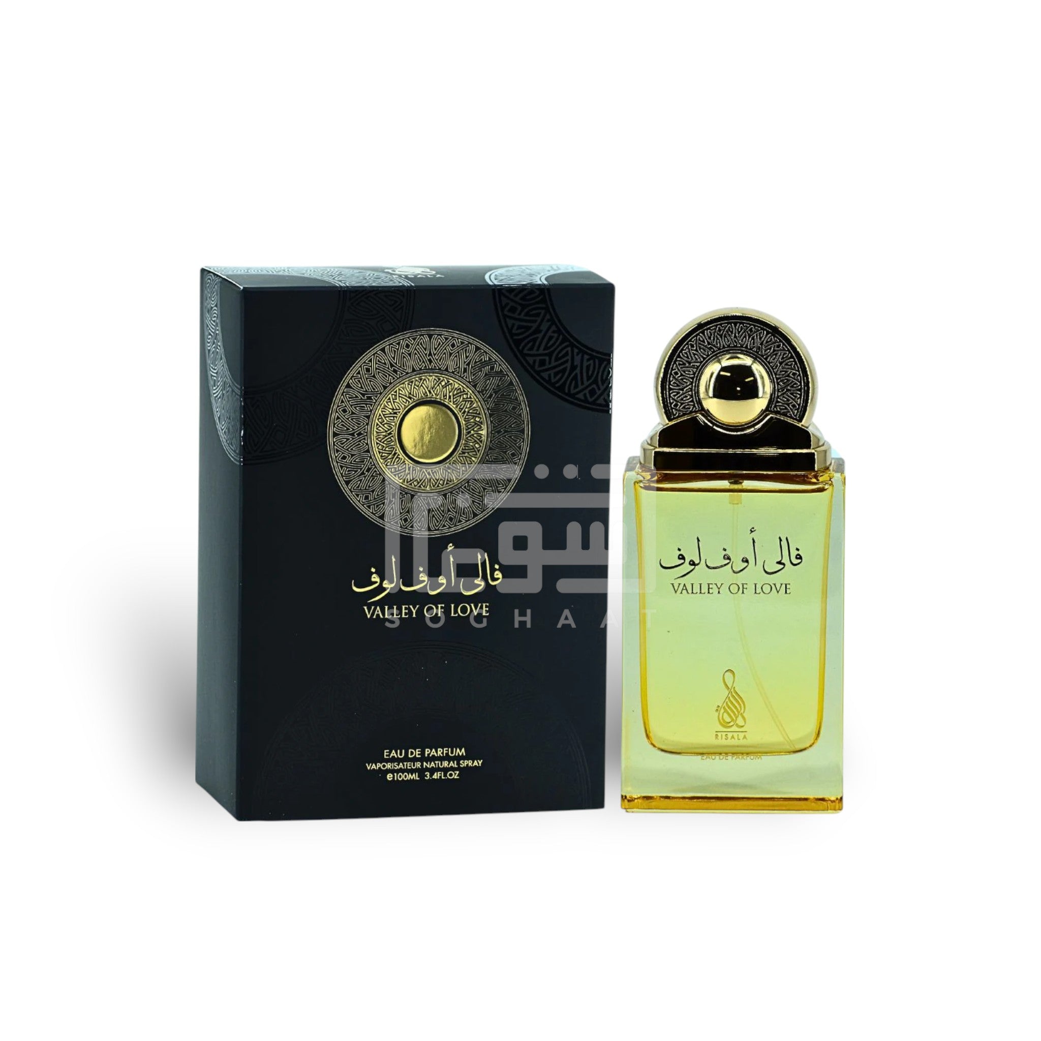 Valley Of Love 100ml Eau de Parfum by Risala bottle and box
