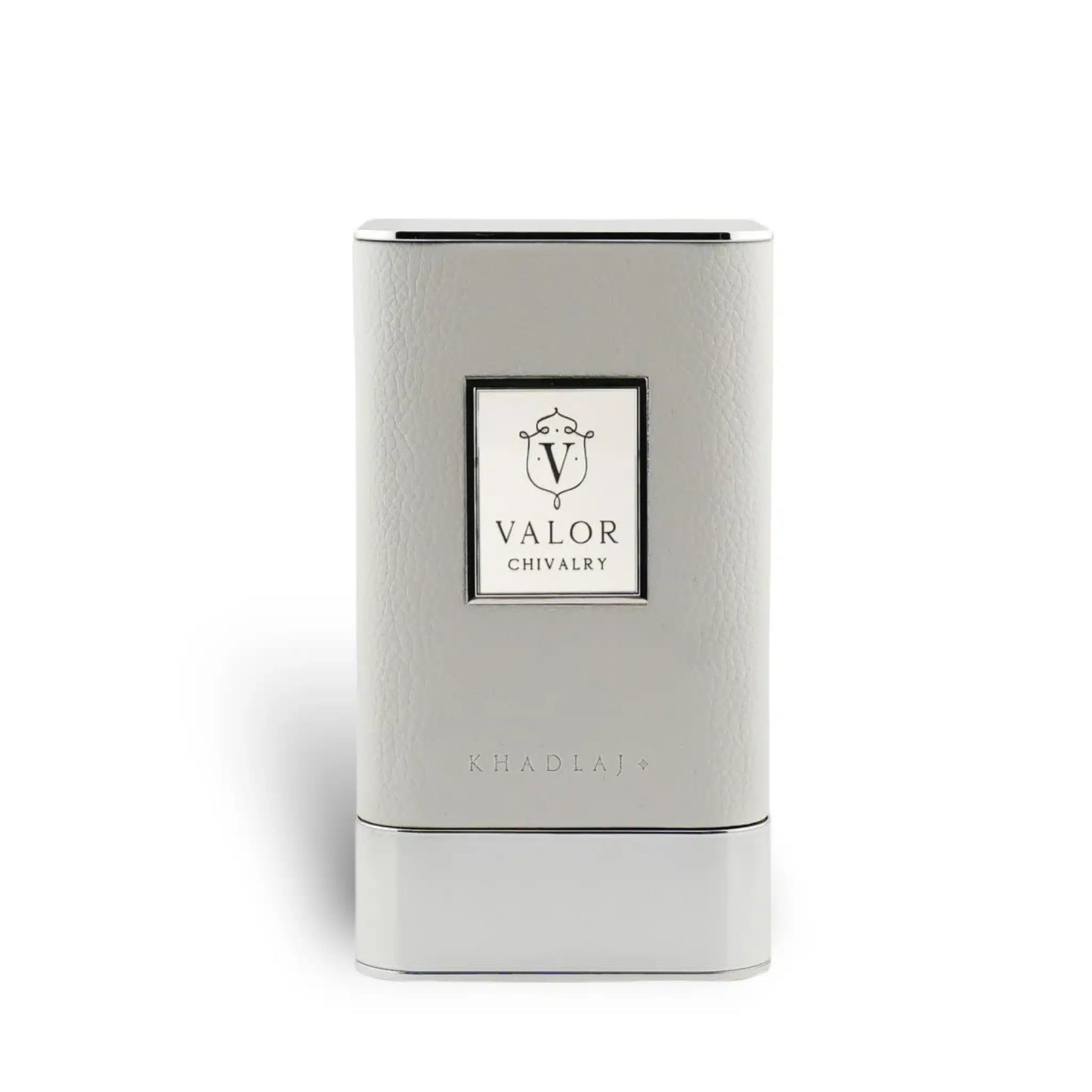 Valor Chivalry 100ml Eau de Parfum by Khadlaj fragrance packaging front view