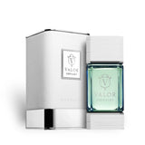 Valor Chivalry 100ml Eau de Parfum by Khadlaj fragrance packaging front view