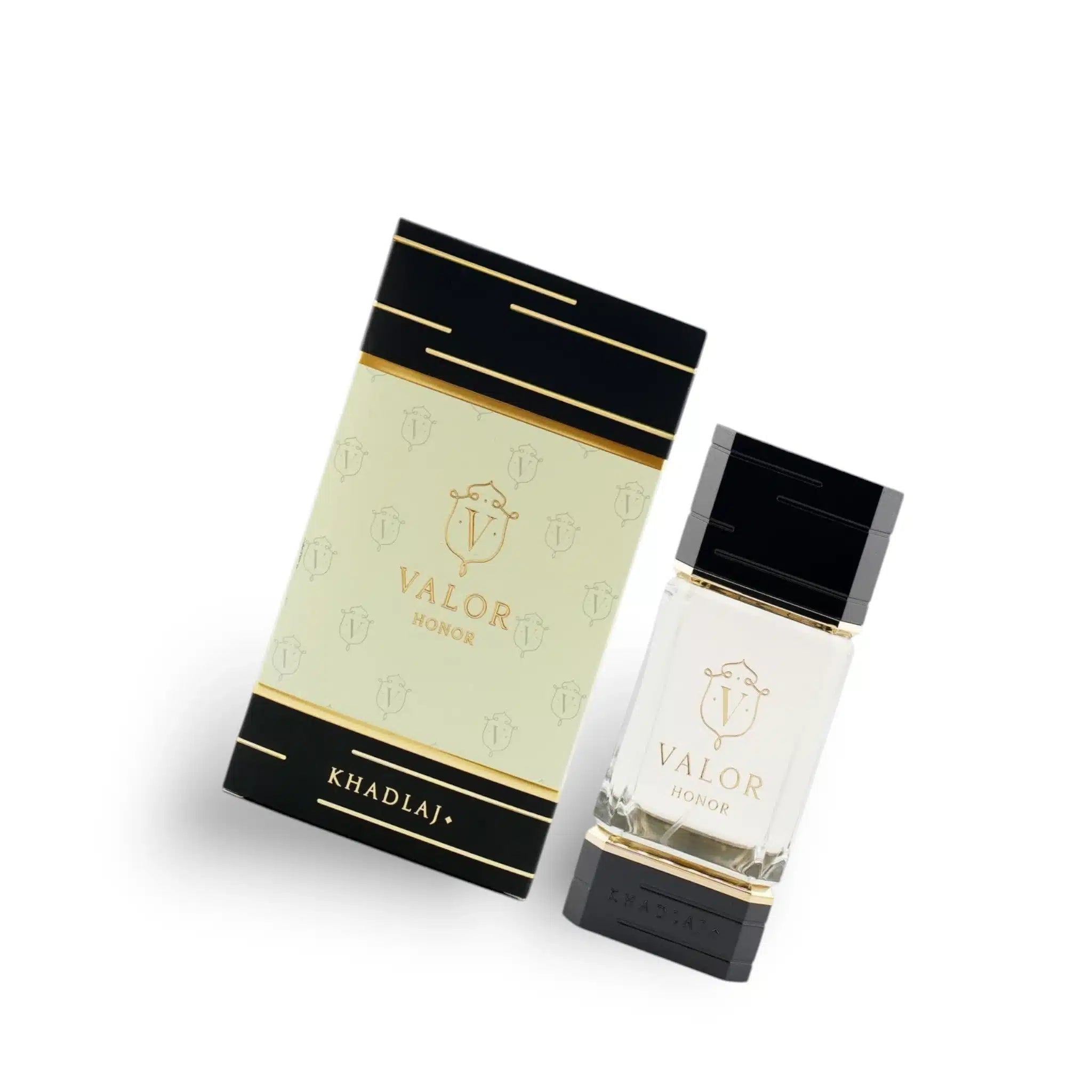 Valor Honor 100ml Eau de Parfum by Khadlaj perfume bottle close up
