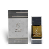 Valor Mystique 100ml Eau de Parfum by Khadlaj fragrance packaging front view