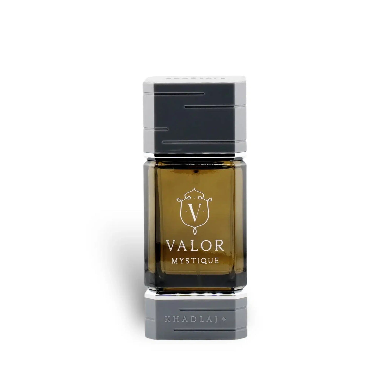 Valor Mystique 100ml Eau de Parfum by Khadlaj perfume bottle close up