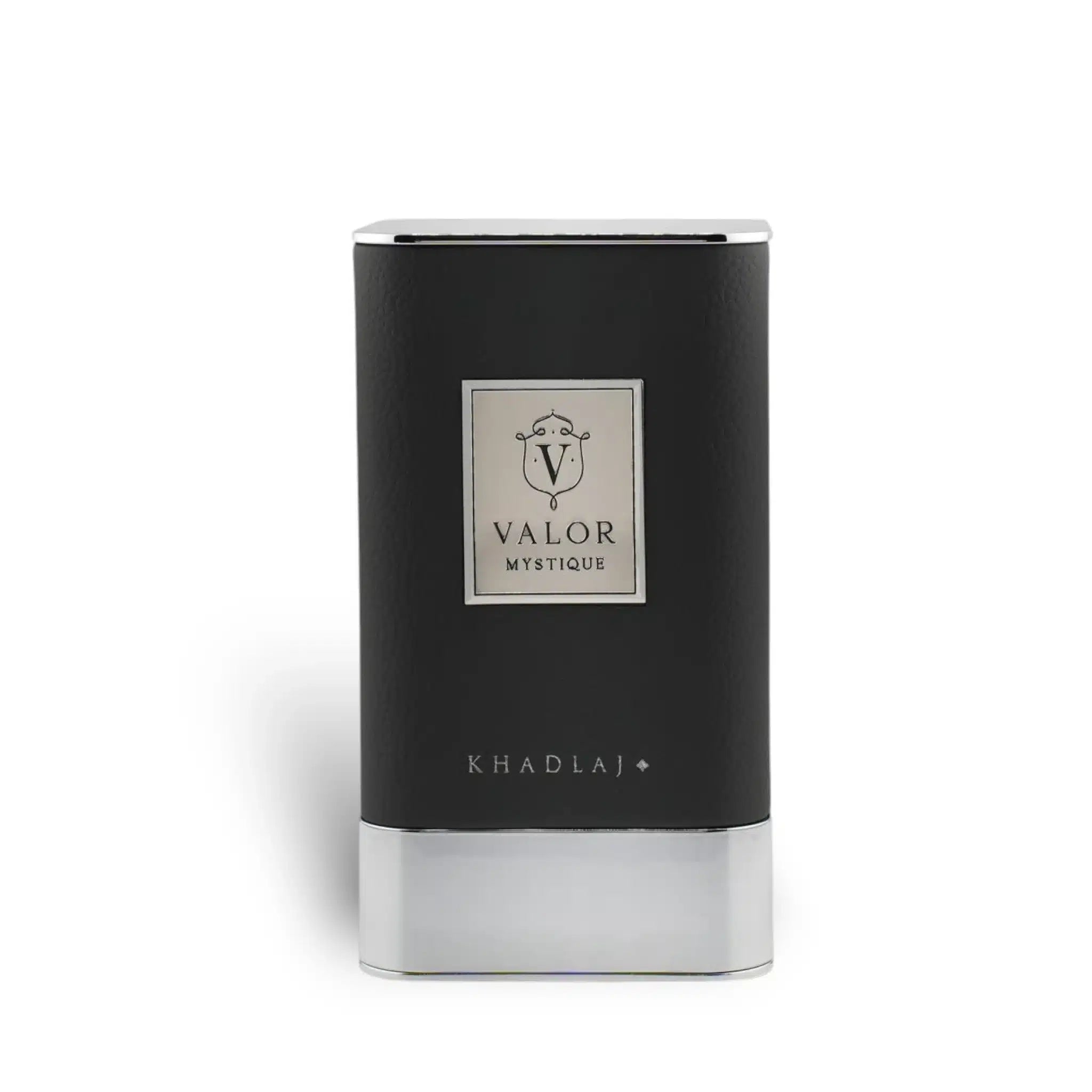 Valor Mystique 100ml Eau de Parfum by Khadlaj bottle and box