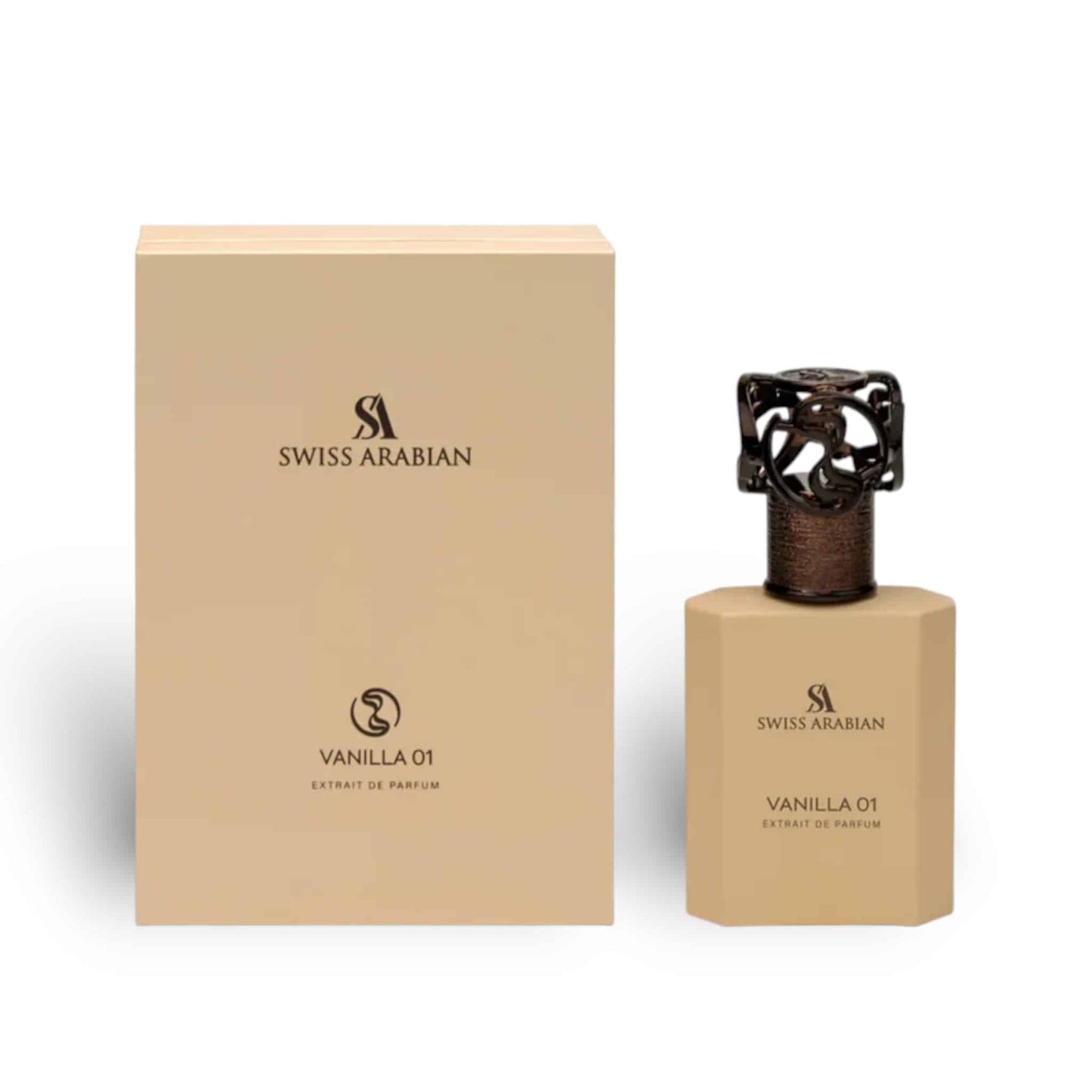 Vanilla 01 50ml Extrait de Parfum by Swiss Arabian fragrance bottle