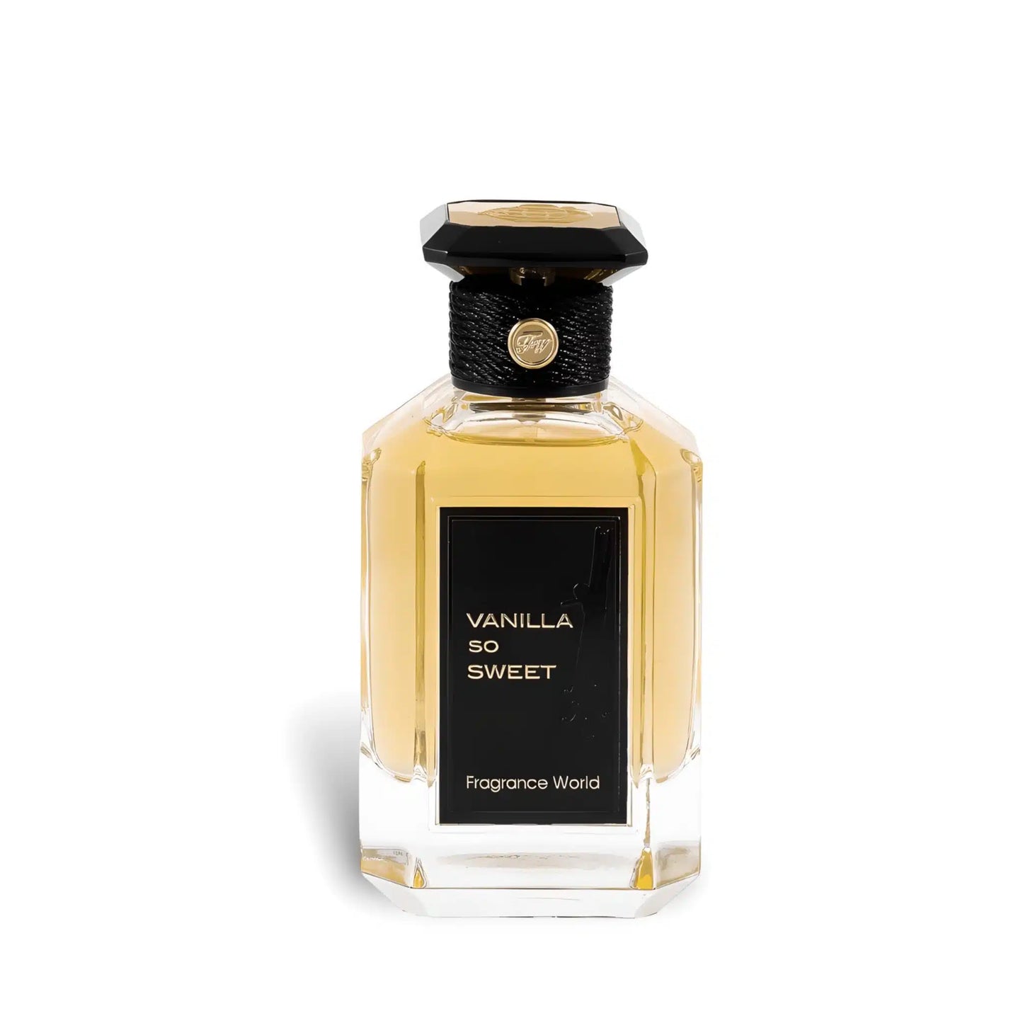 Vanilla So Sweet 100ml Eau de Parfum by Fragrance World fragrance packaging front view