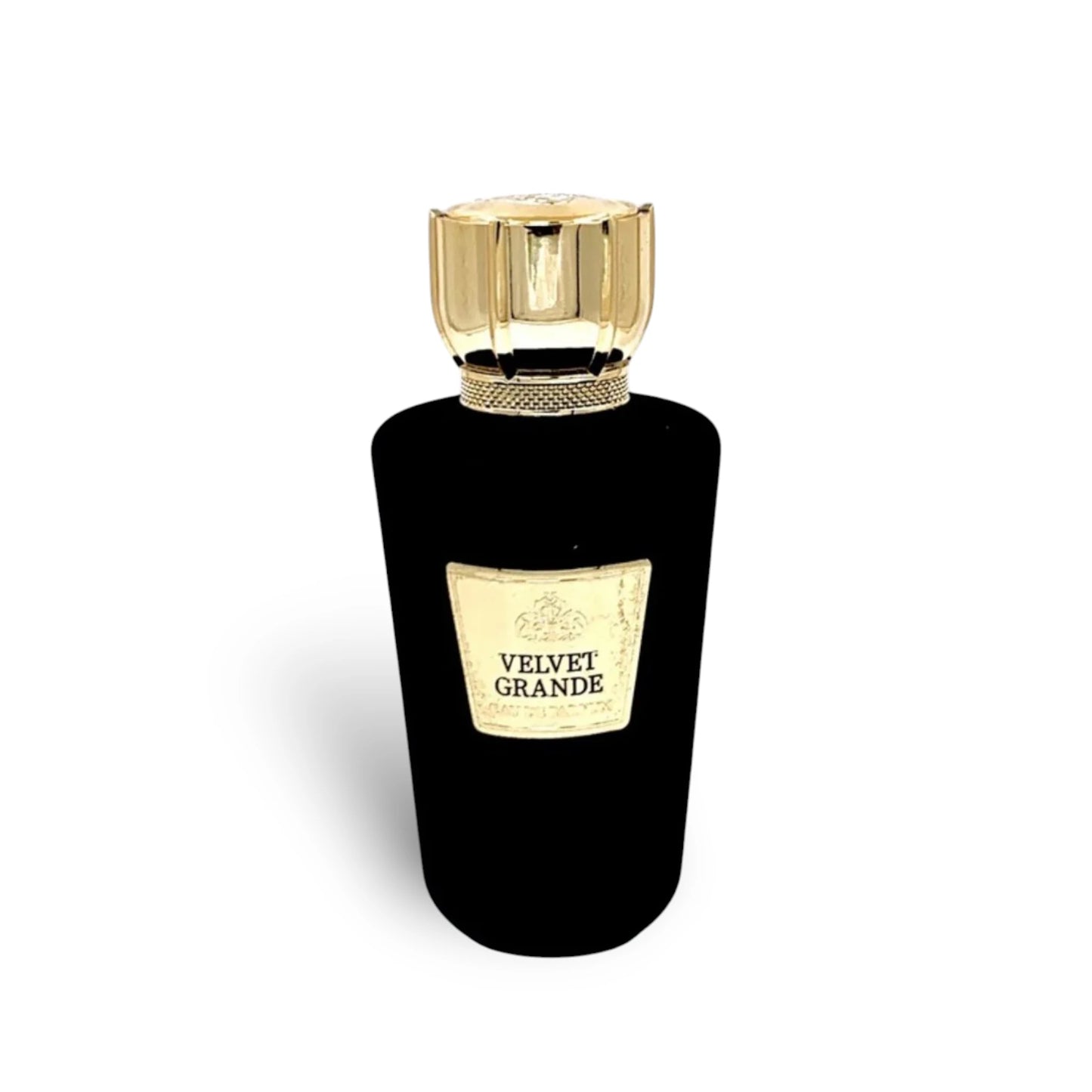 Velvet Grande 100ml Eau de Parfum by Fragrance World fragrance packaging front view