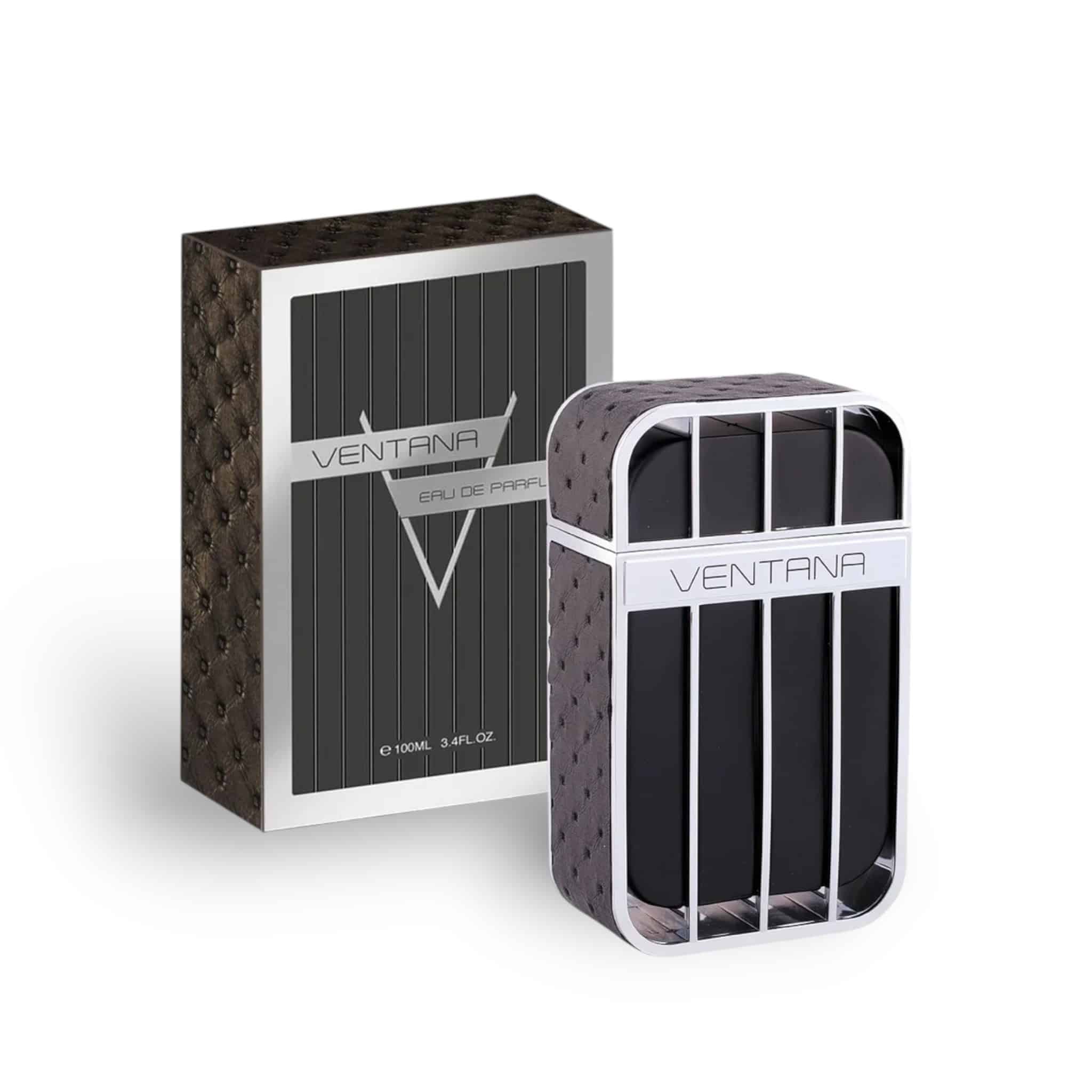 Ventana Pour Homme 100ml Eau de Parfum by Armaf bottle and box