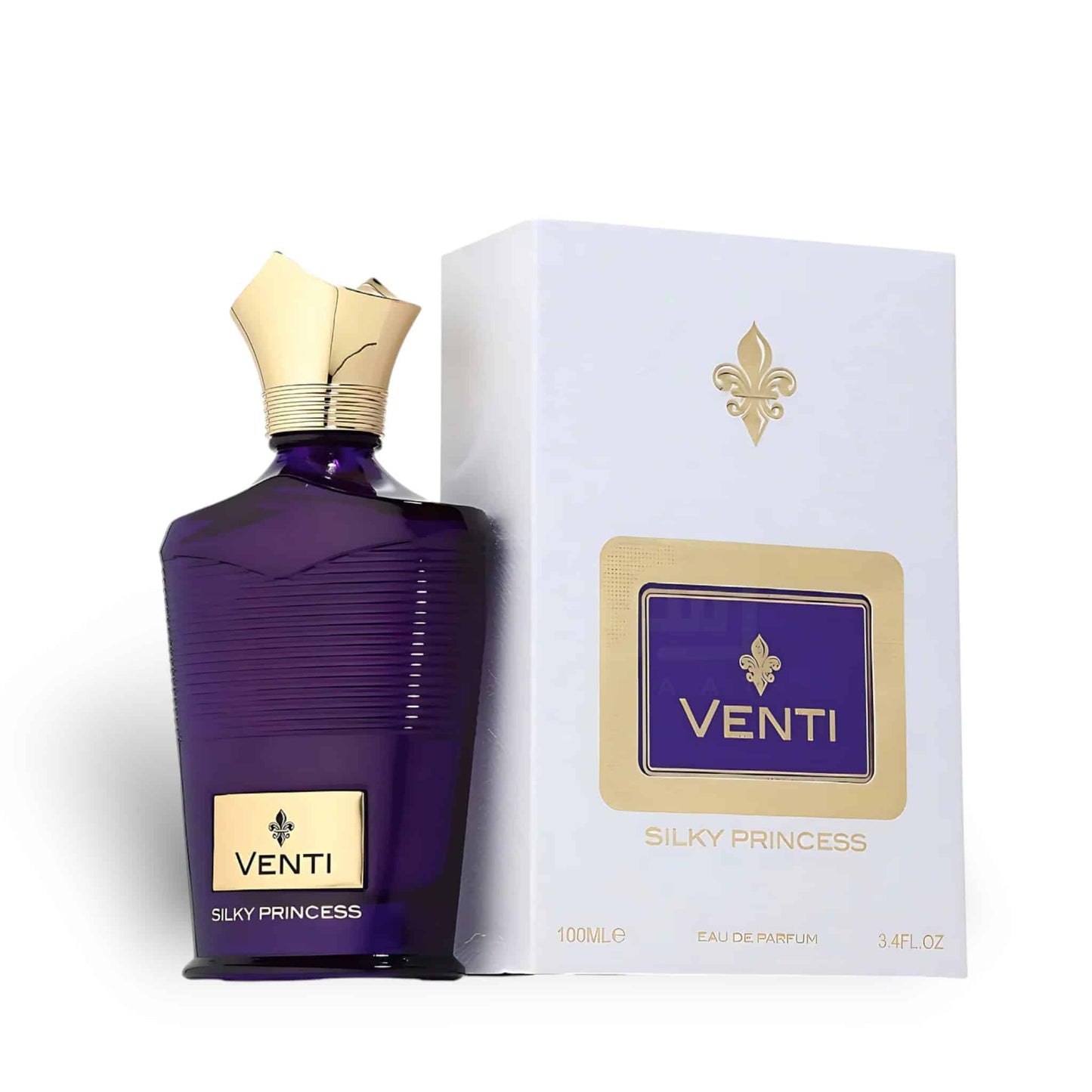 Venti Silky Princess 100ml Eau de Parfum by Fragrance World bottle and box