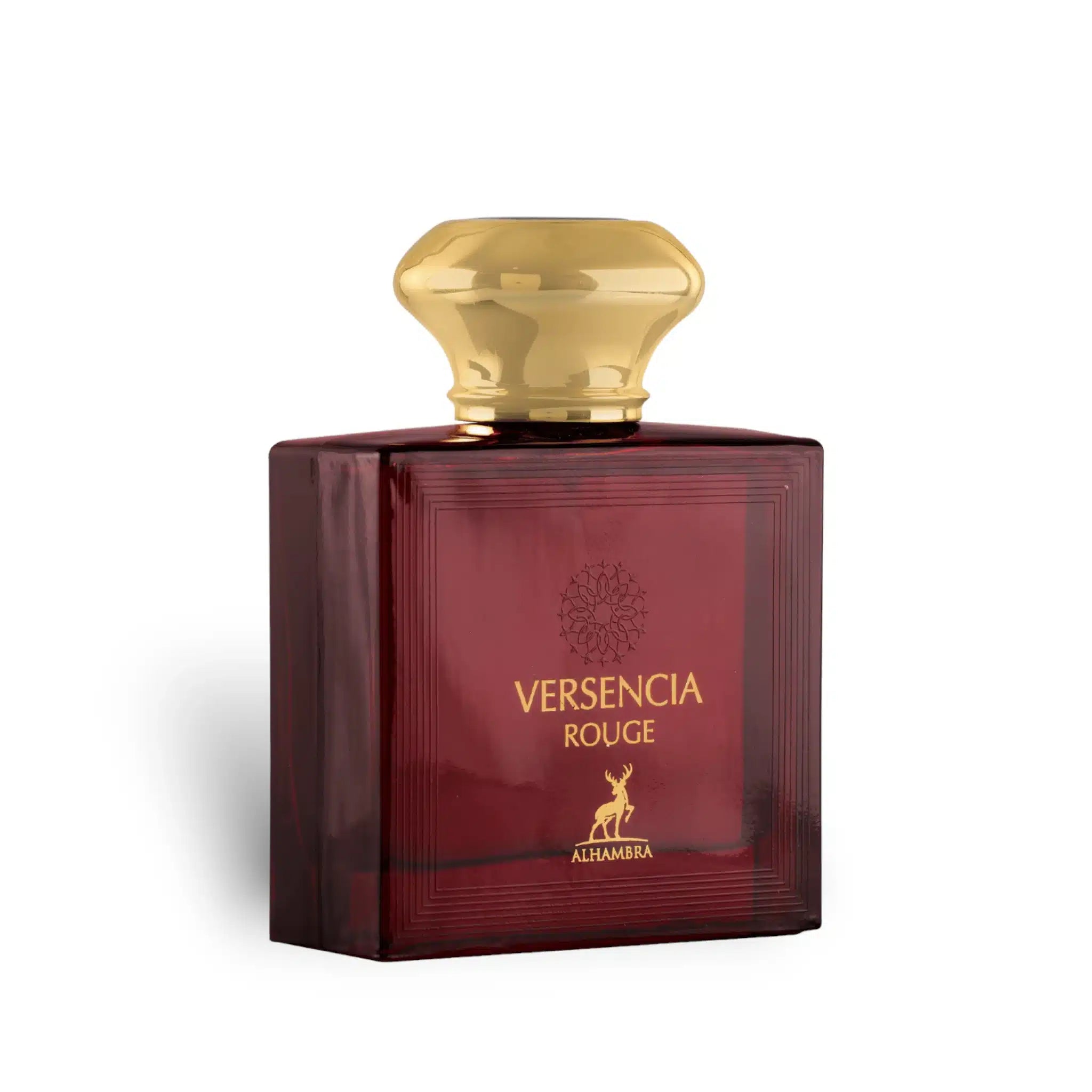Versencia Rouge 100ml Eau de Parfum by Maison Alhambra fragrance packaging front view