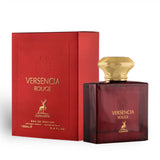 Versencia Rouge 100ml Eau de Parfum by Maison Alhambra bottle and box
