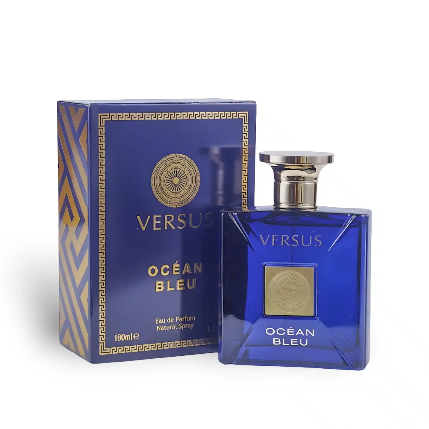 Versus Ocean Bleu 100ml Eau de Parfum by Fragrance World bottle and box