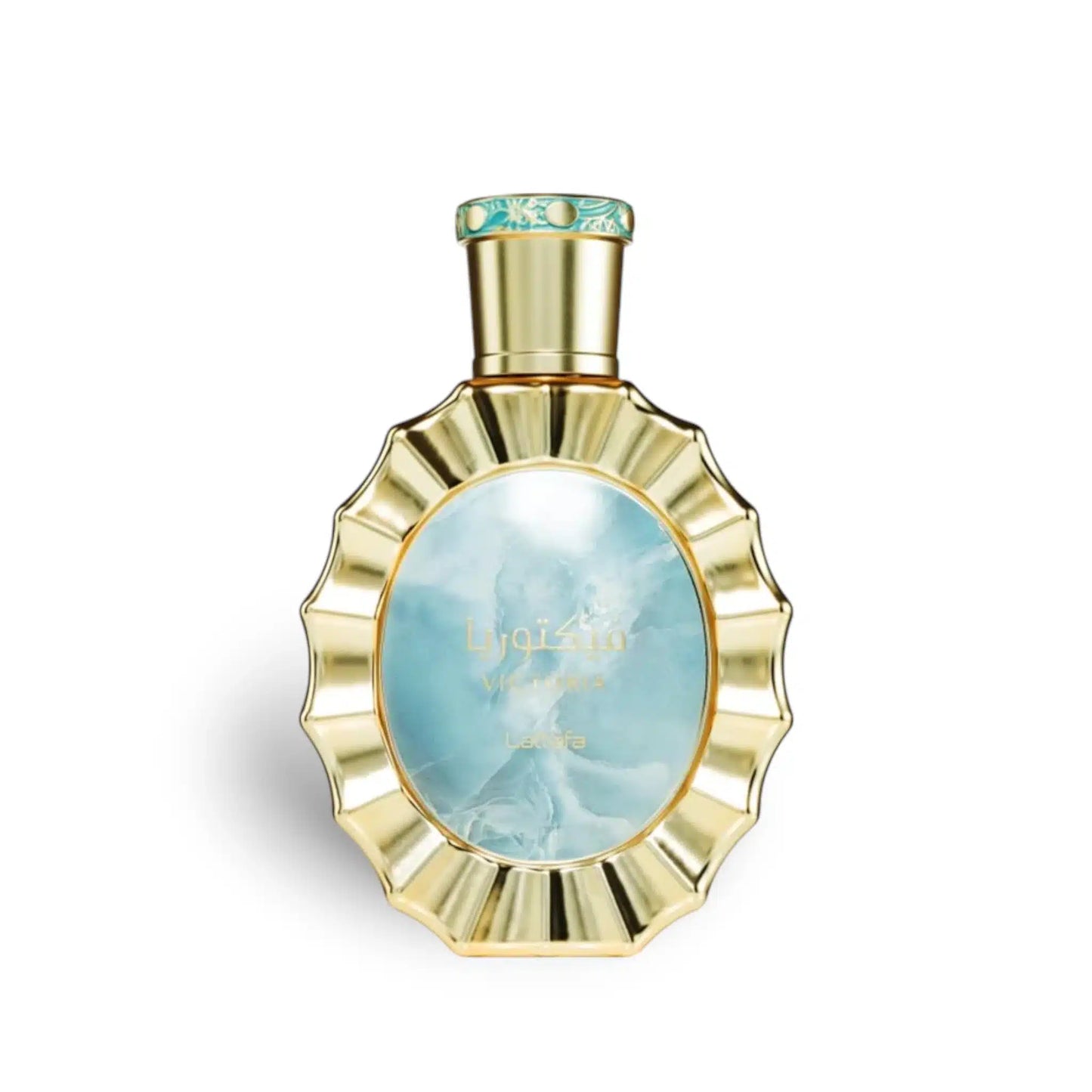 Victoria 100ml Eau de Parfum by Lattafa perfume bottle close up