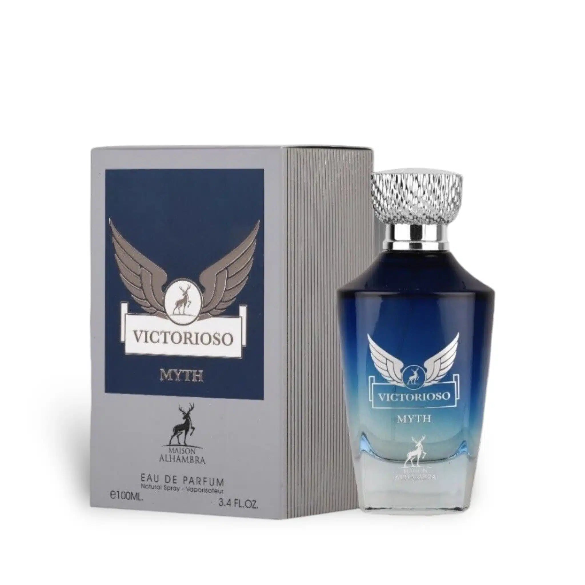 Victorioso Myth 100ml Eau de Parfum by Maison Alhambra fragrance bottle