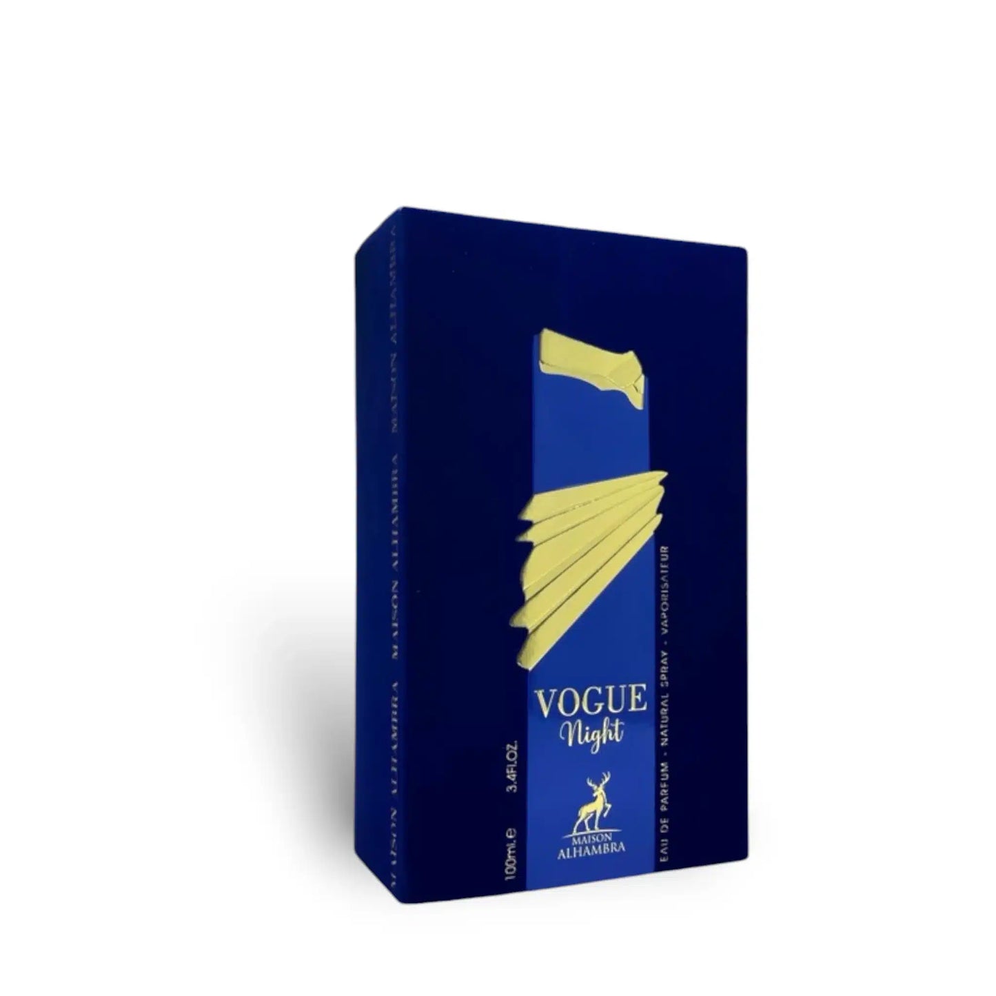 Vogue Night 100ml Eau de Parfum by Maison Alhambra perfume bottle close up