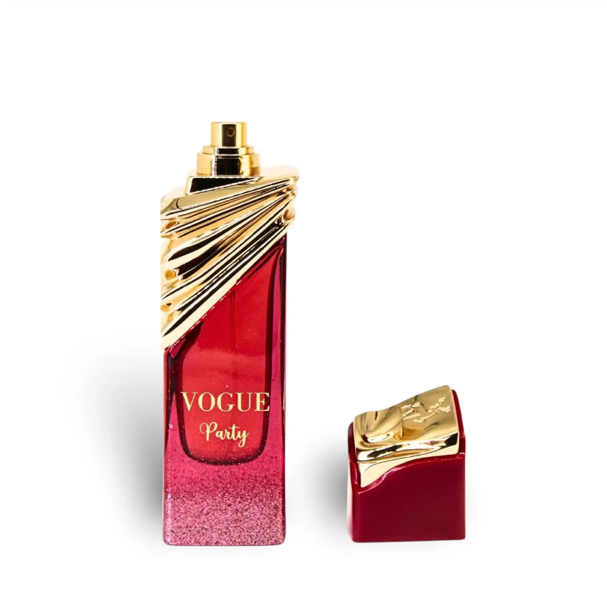 Vogue Party 100ml Eau de Parfum by Maison Alhambra fragrance packaging front view