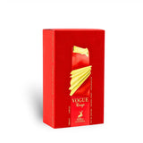 Vogue Rouge 100ml Eau de Parfum by Maison Alhambra perfume bottle close up