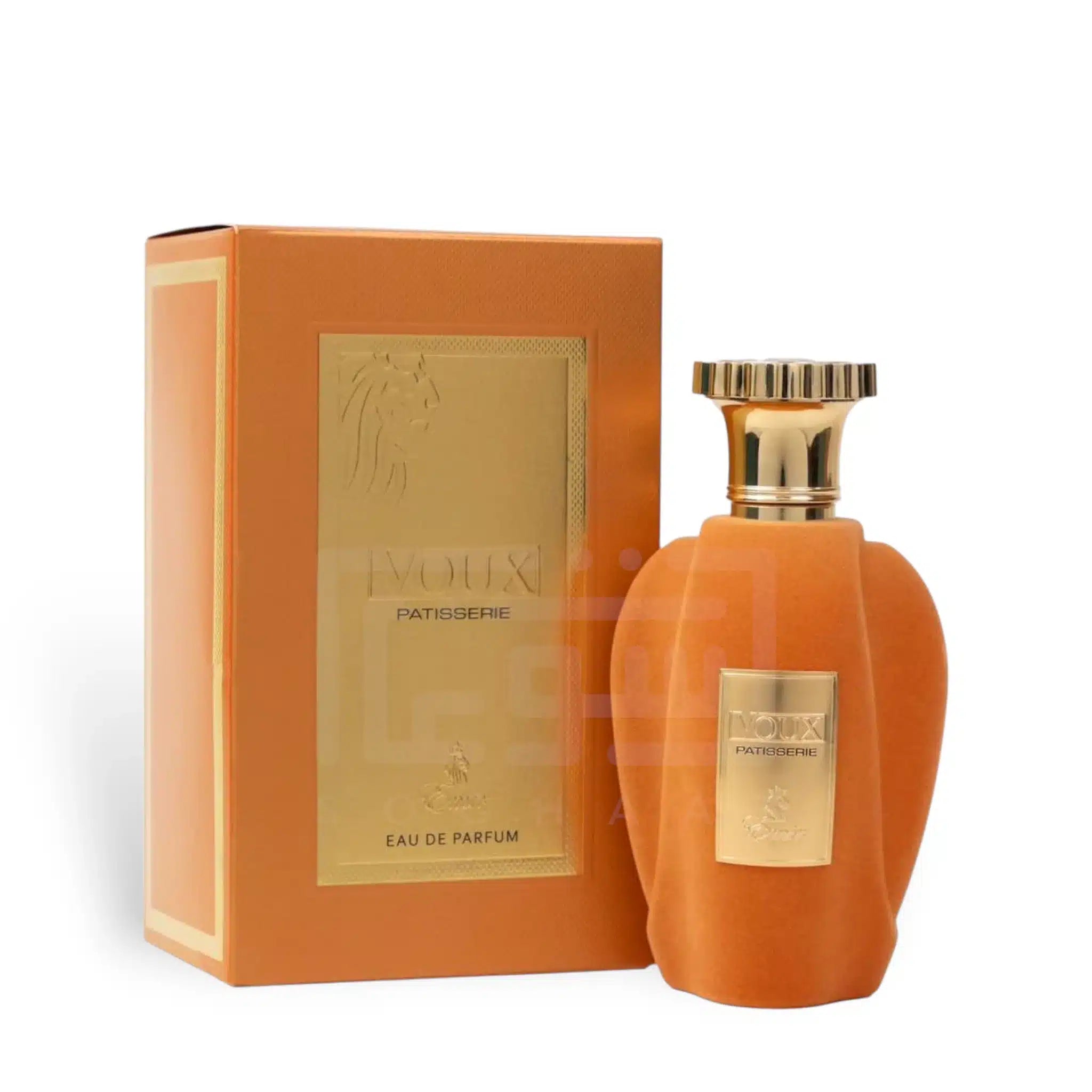 Voux Patisserie 100ml Eau de Parfum by Paris Corner bottle and box