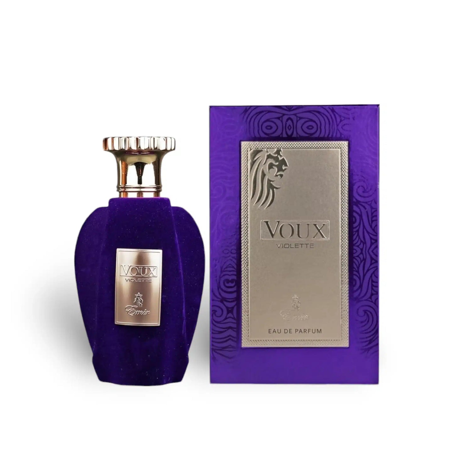 Voux Violette 100ml Eau de Parfum by Paris Corner perfume bottle close up