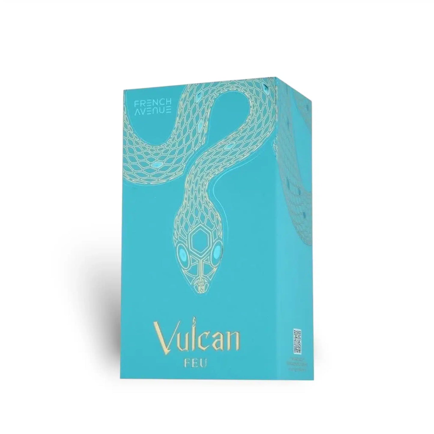 Vulcan Feu 100ml Eau de Parfum by French Avenue perfume bottle close up