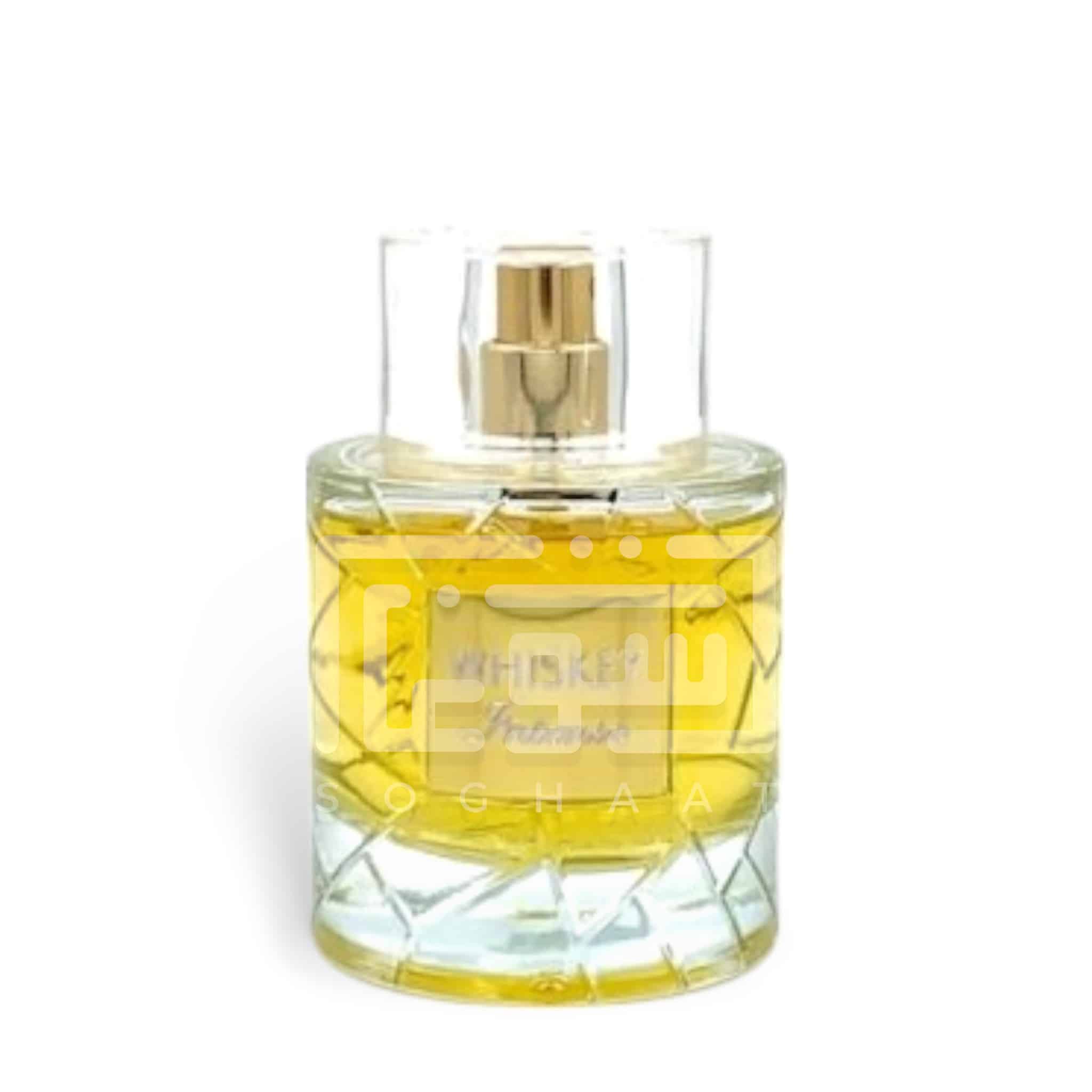 Whiskey Intense100ml Eau de Parfum by Fragrance World fragrance packaging front view