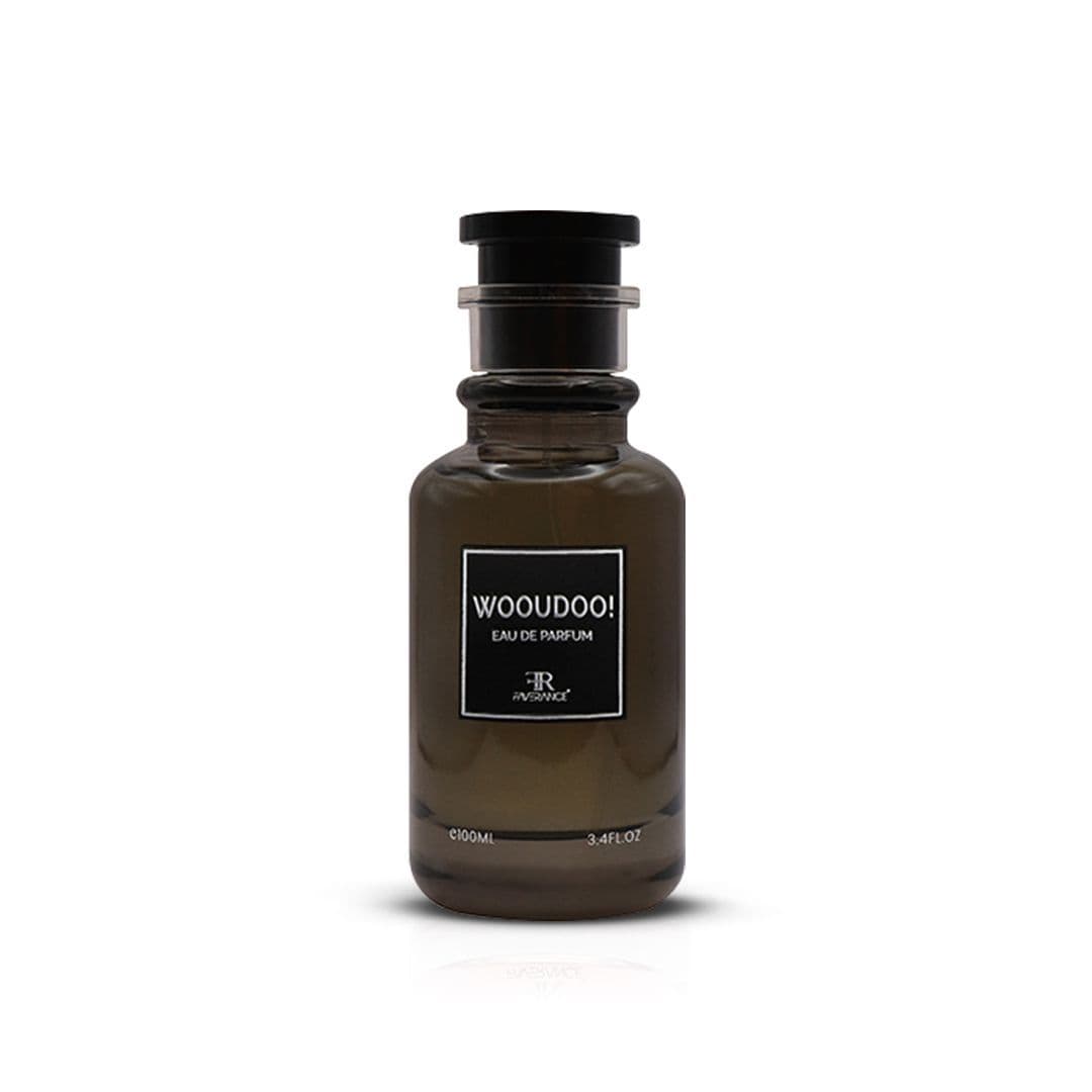 Wooudoo 100ml Eau de Parfum by Faverance fragrance bottle