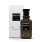 Wooudoo 100ml Eau de Parfum by Faverance fragrance bottle