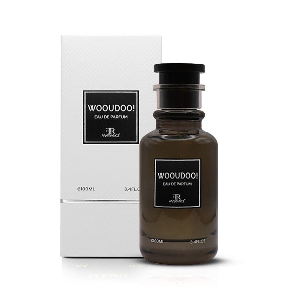 Wooudoo 100ml Eau de Parfum by Faverance fragrance bottle