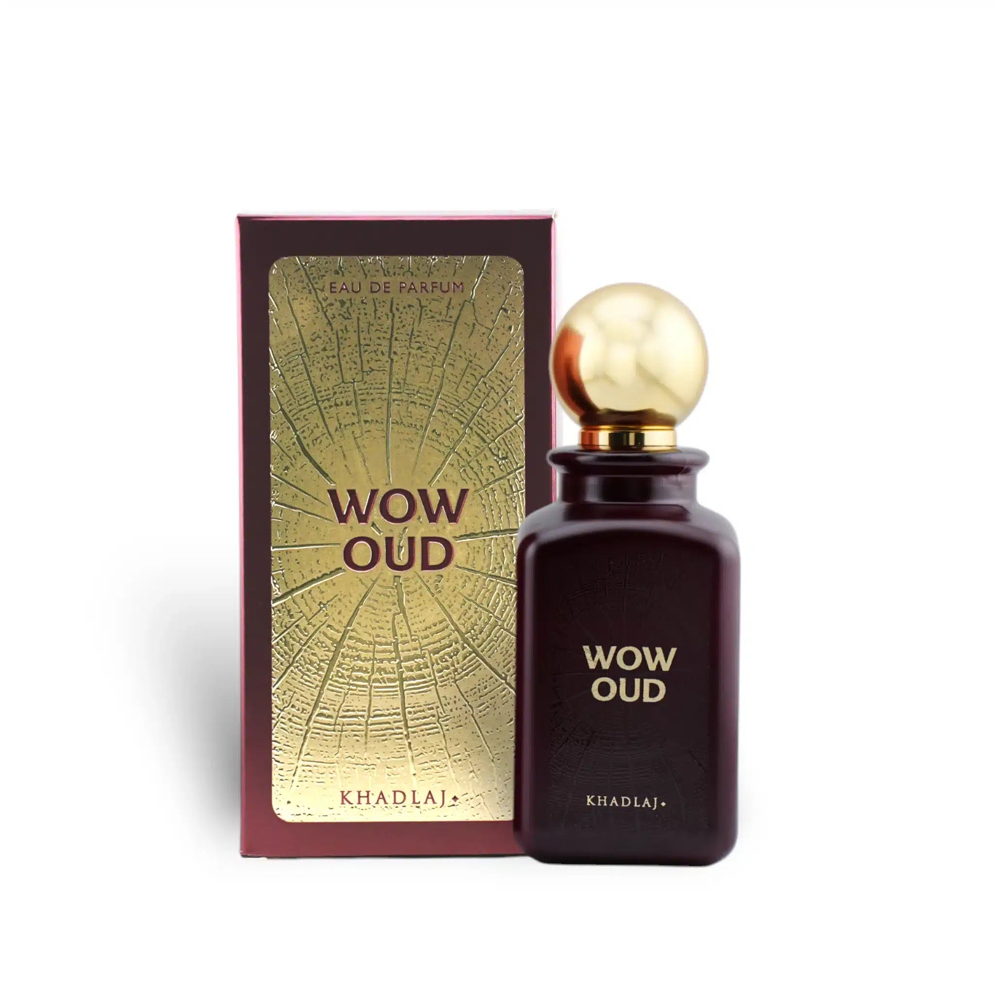 Wow Oud 100ml Eau de Parfum by Khadlaj bottle and box