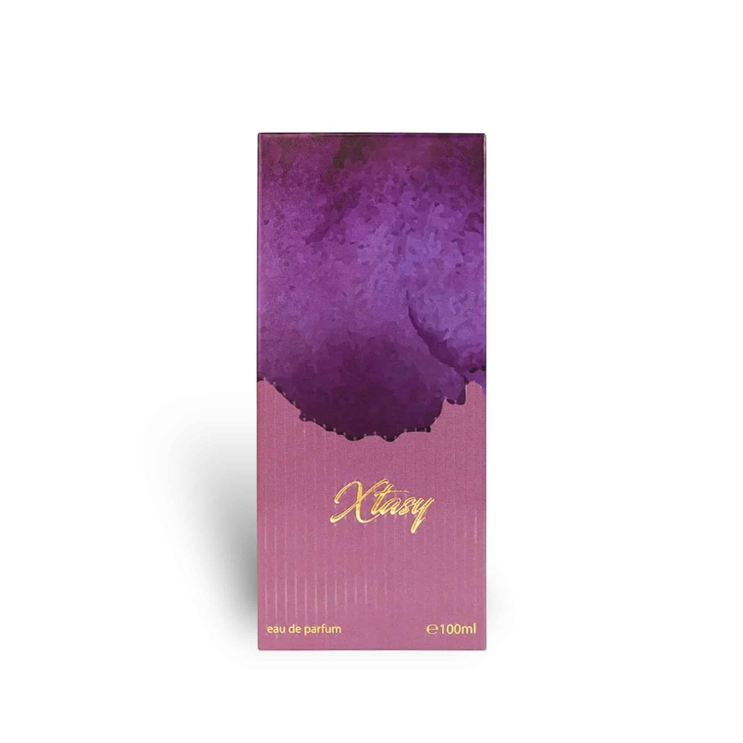 Xtasy 100ml Eau de Parfum by Ahmed Al Maghribi fragrance packaging front view