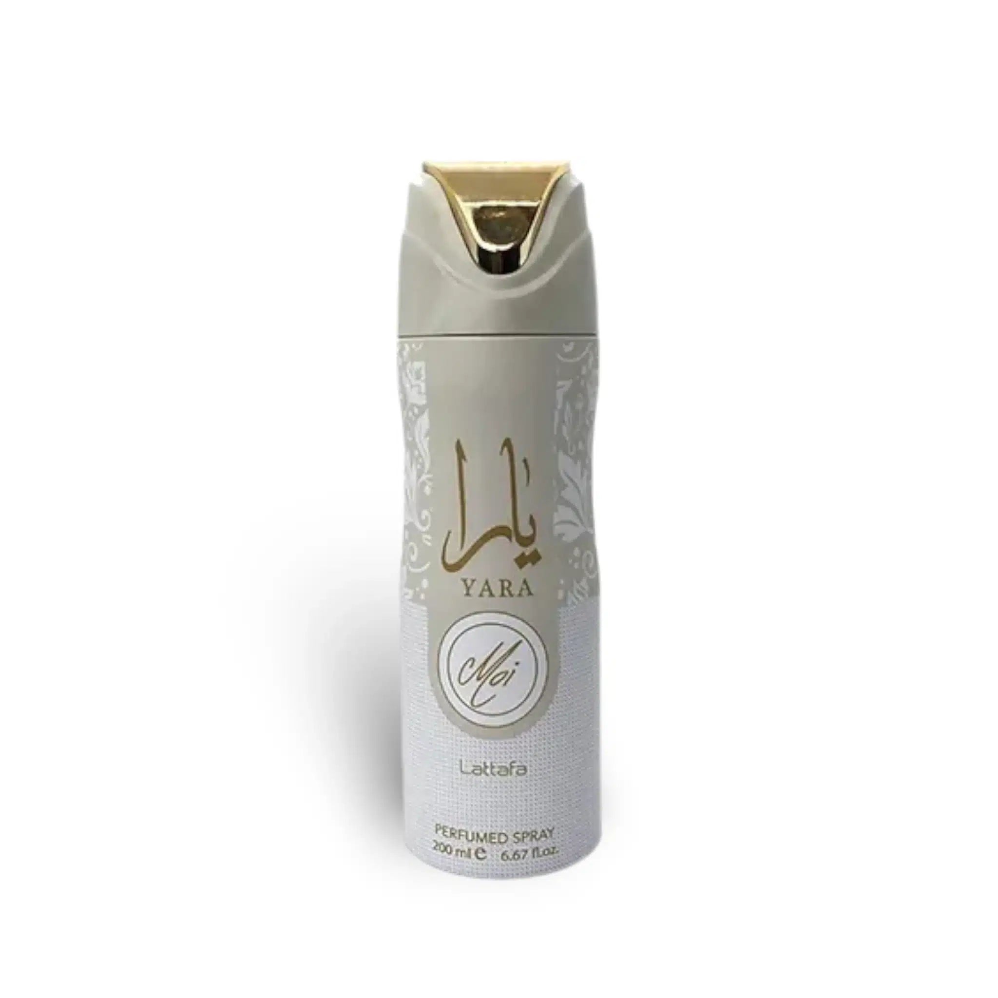 Yara Moi Perfumed 200ml Body Spray by Lattafa body spray can and packaging
