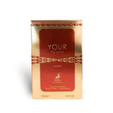 Your Touch Amber 100ml Eau de Parfum by Maison Alhambra fragrance bottle