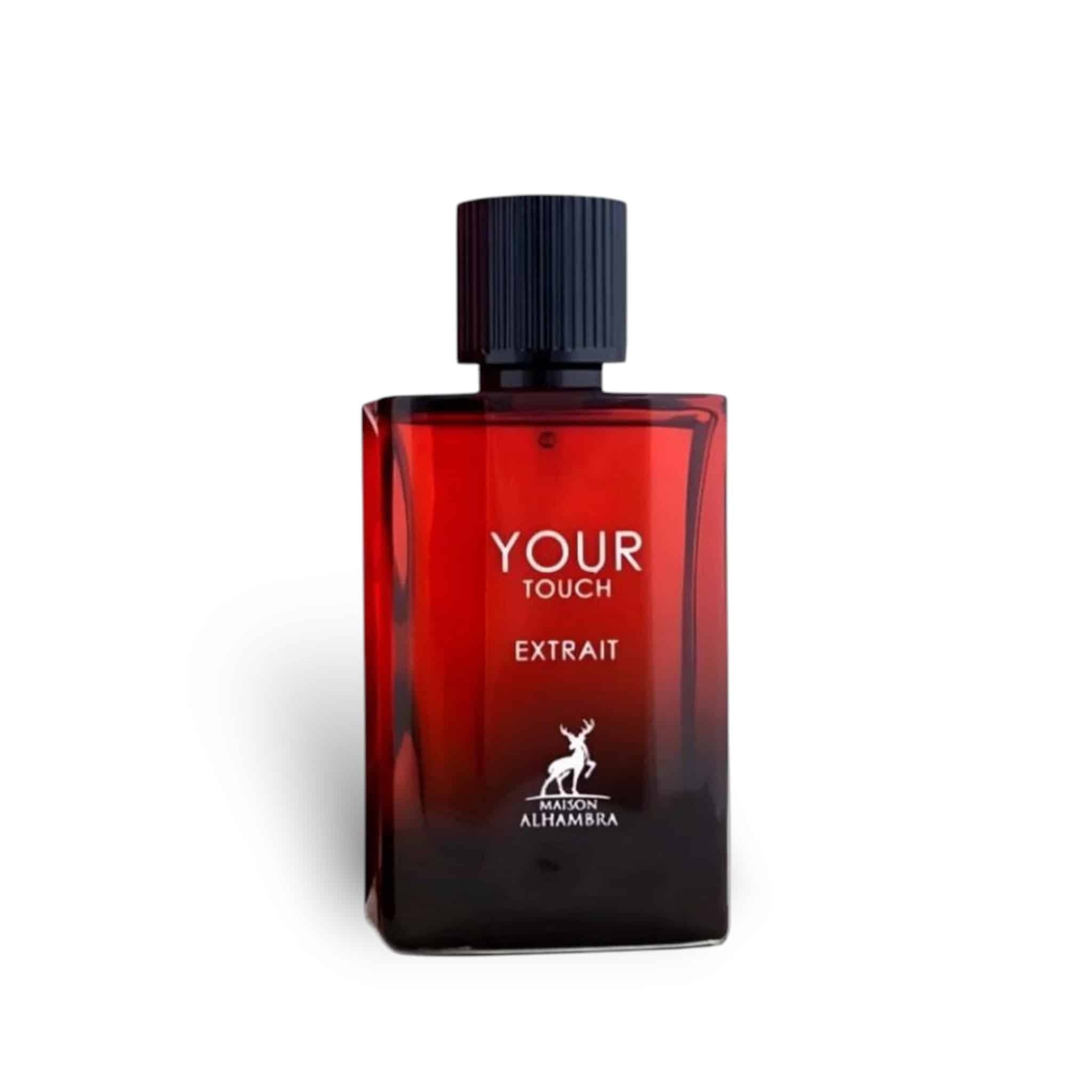 Your Touch 100ml Extrait de Parfum by Maison Alhambra fragrance packaging front view