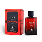 Your Touch 100ml Extrait de Parfum by Maison Alhambra bottle and box