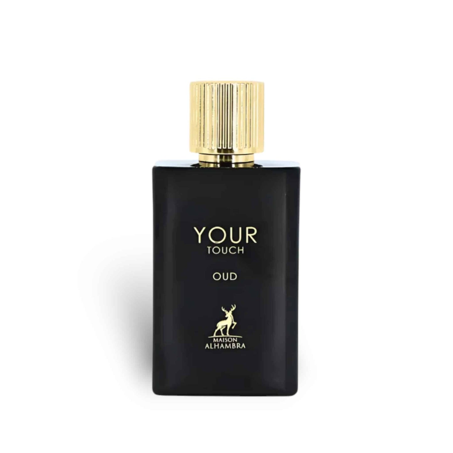 Your Touch Oud 100ml Eau de Parfum by Maison Alhambra perfume bottle close up