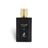 Your Touch Oud 100ml Eau de Parfum by Maison Alhambra perfume bottle close up