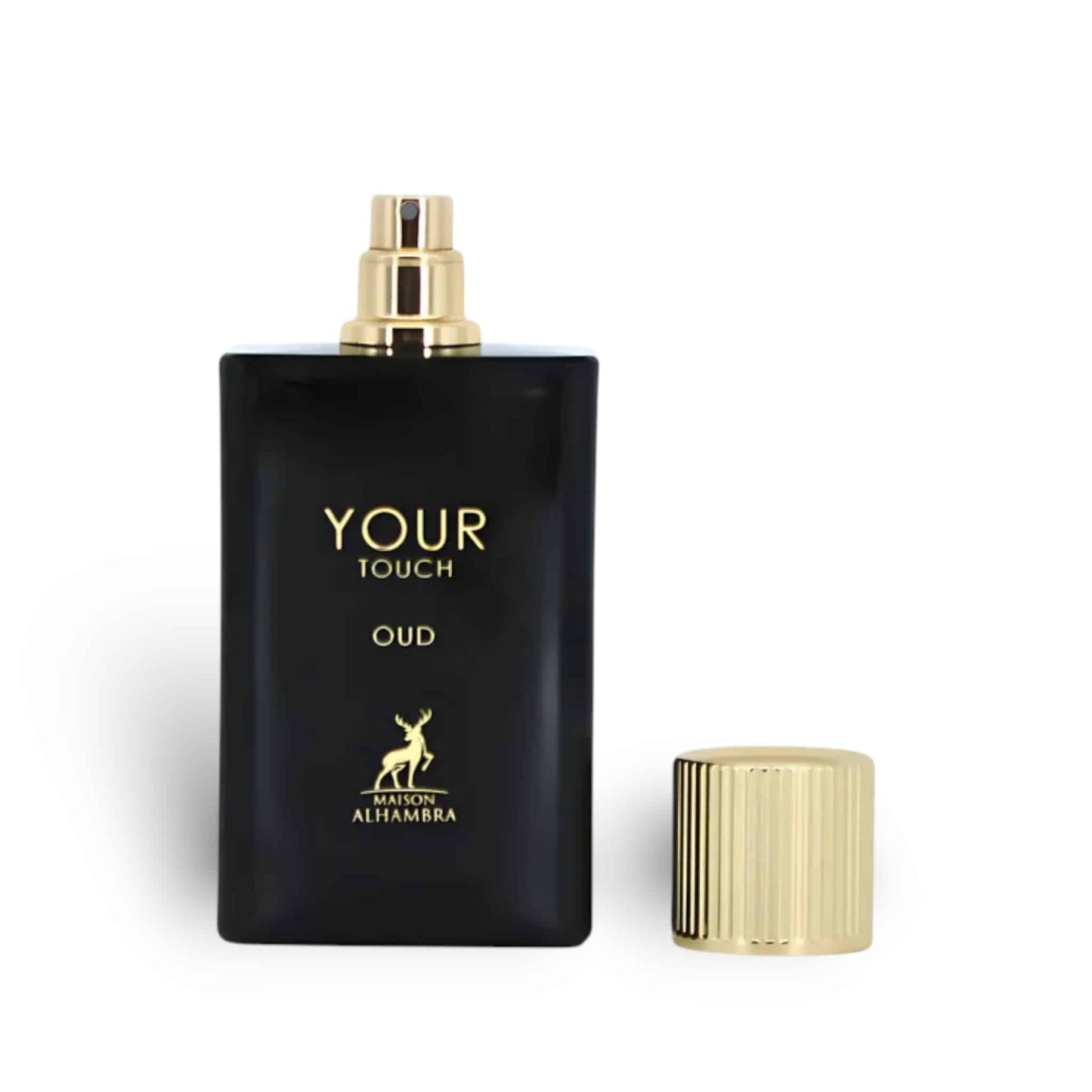 Your Touch Oud 100ml Eau de Parfum by Maison Alhambra fragrance packaging front view