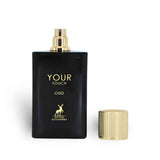 Your Touch Oud 100ml Eau de Parfum by Maison Alhambra fragrance packaging front view