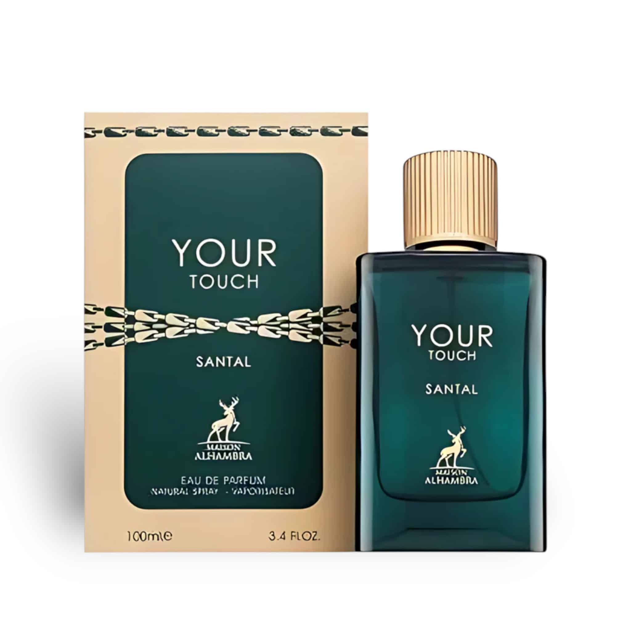 Your Touch Santal 100ml Eau de Parfum by Maison Alhambra bottle and box