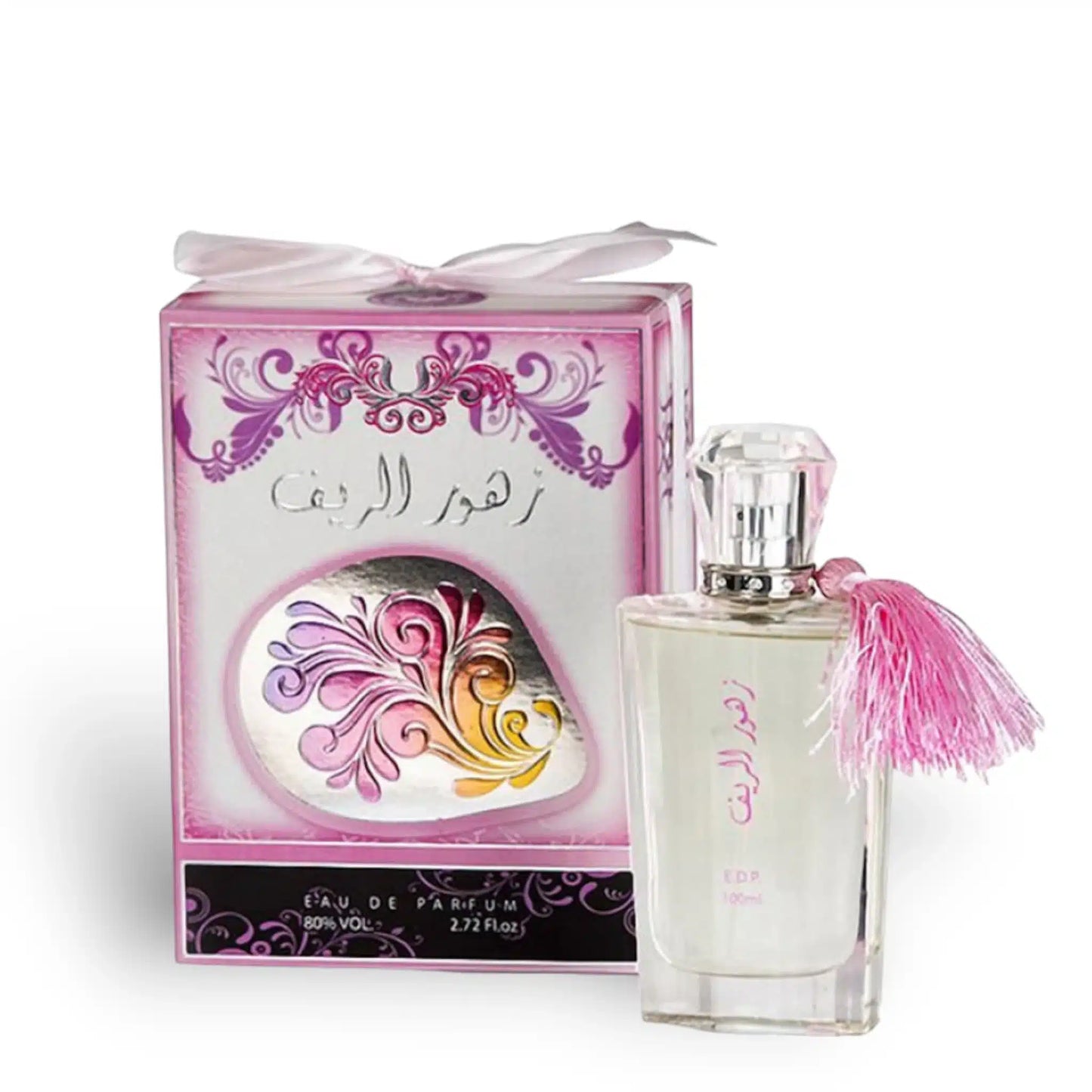 Zahoor Al Reef 100ml Eau de Parfum by Ard Al Zaafaran bottle and box
