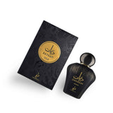 Zayaan Gold 100ml Eau de Parfum by Khadlaj bottle and box